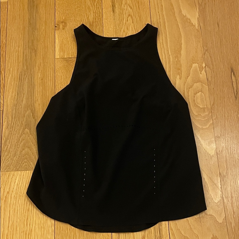 Lululemon Black High-Neck Tank Top